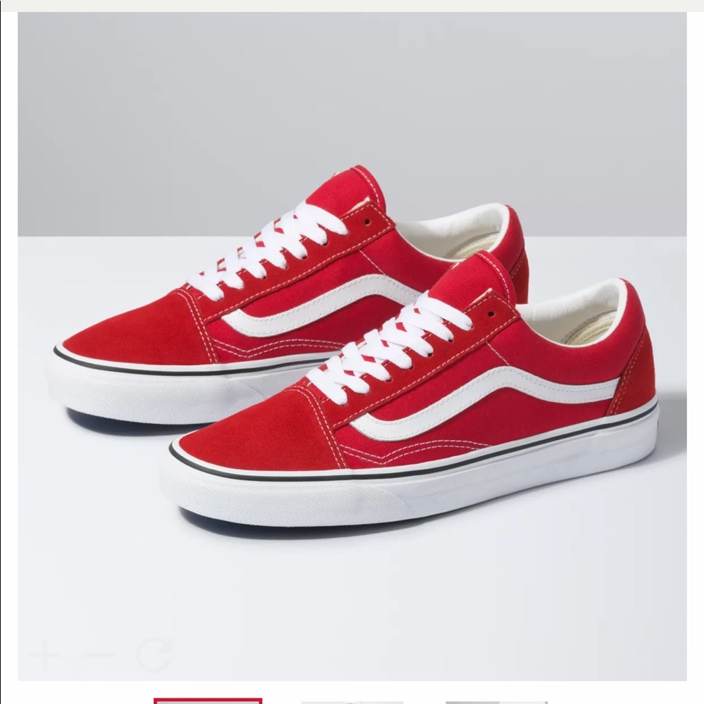 Red Old Skool Vans